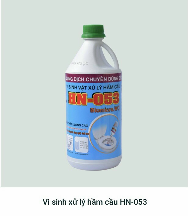 Vi sinh tự hoại hn053 biomicro.wc - vi sinh vật xử lý hầm cầu, dung dịch chuyên dùng để xử lý hầm cầu, bể phốt