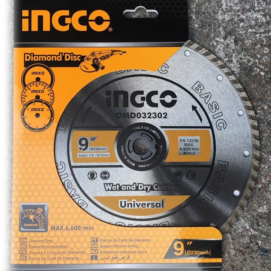 230x22.2mm đĩa cắt gạch đa năng ingco dmd032302