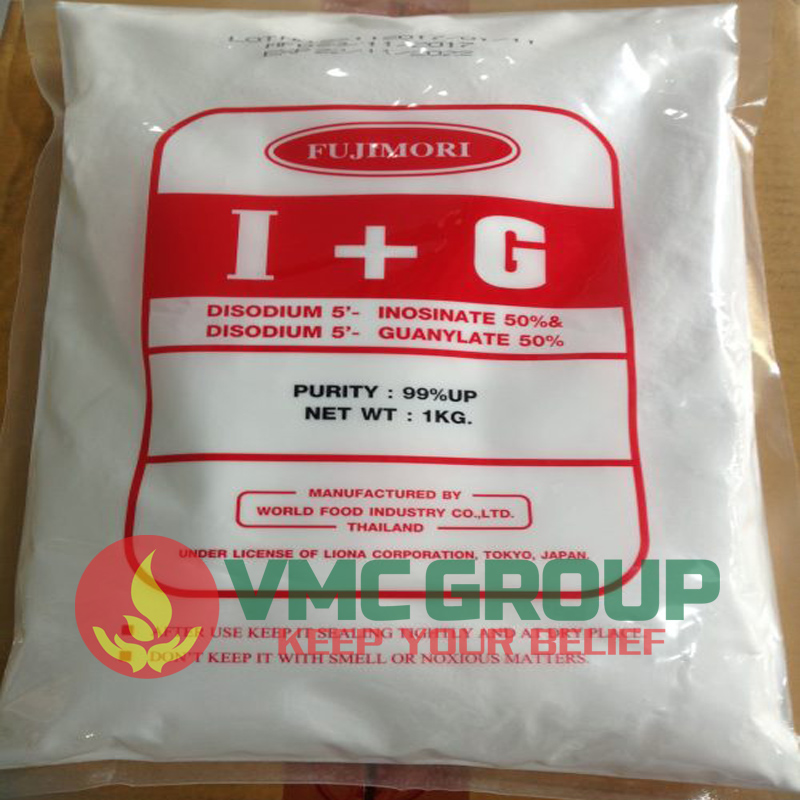 Chất điều vị i+g ashitide làm gia vị cho bữa ăn ngon