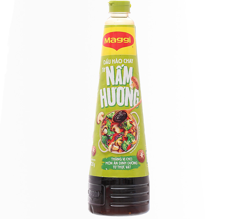 Dầu hào chay Maggi nấm hương chai 820g Nestle'