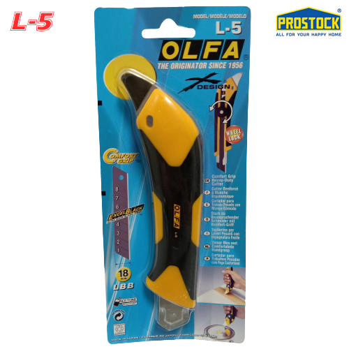 Dao cắt cầm tay l-5 , l5-al olfa – dao rọc giấy