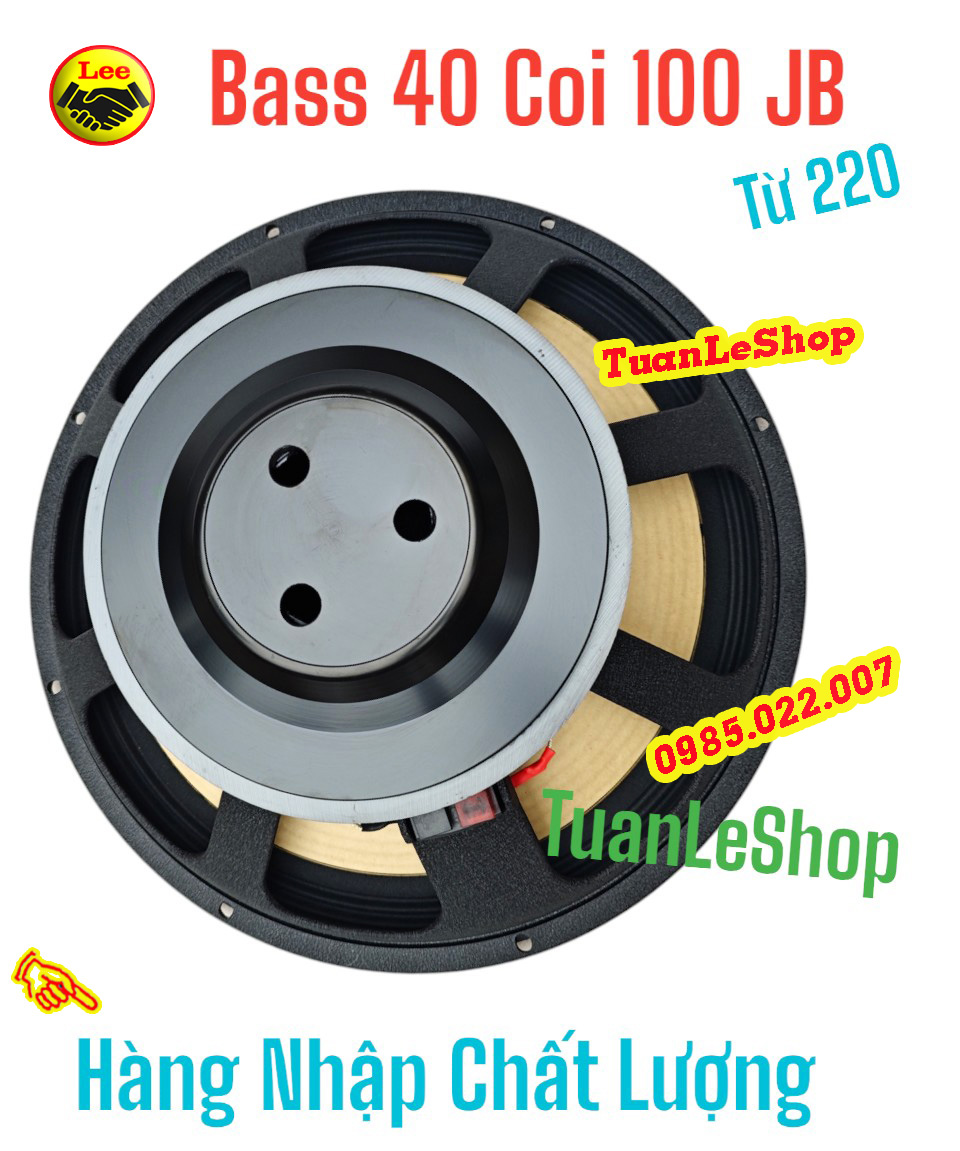 Loa bass 40 từ 220 coil 100 rcf - hàng nhập -loa 4 tấc – giá 1 củ loa rời - loa bass 40 thay thế loa bass 40 bãi
