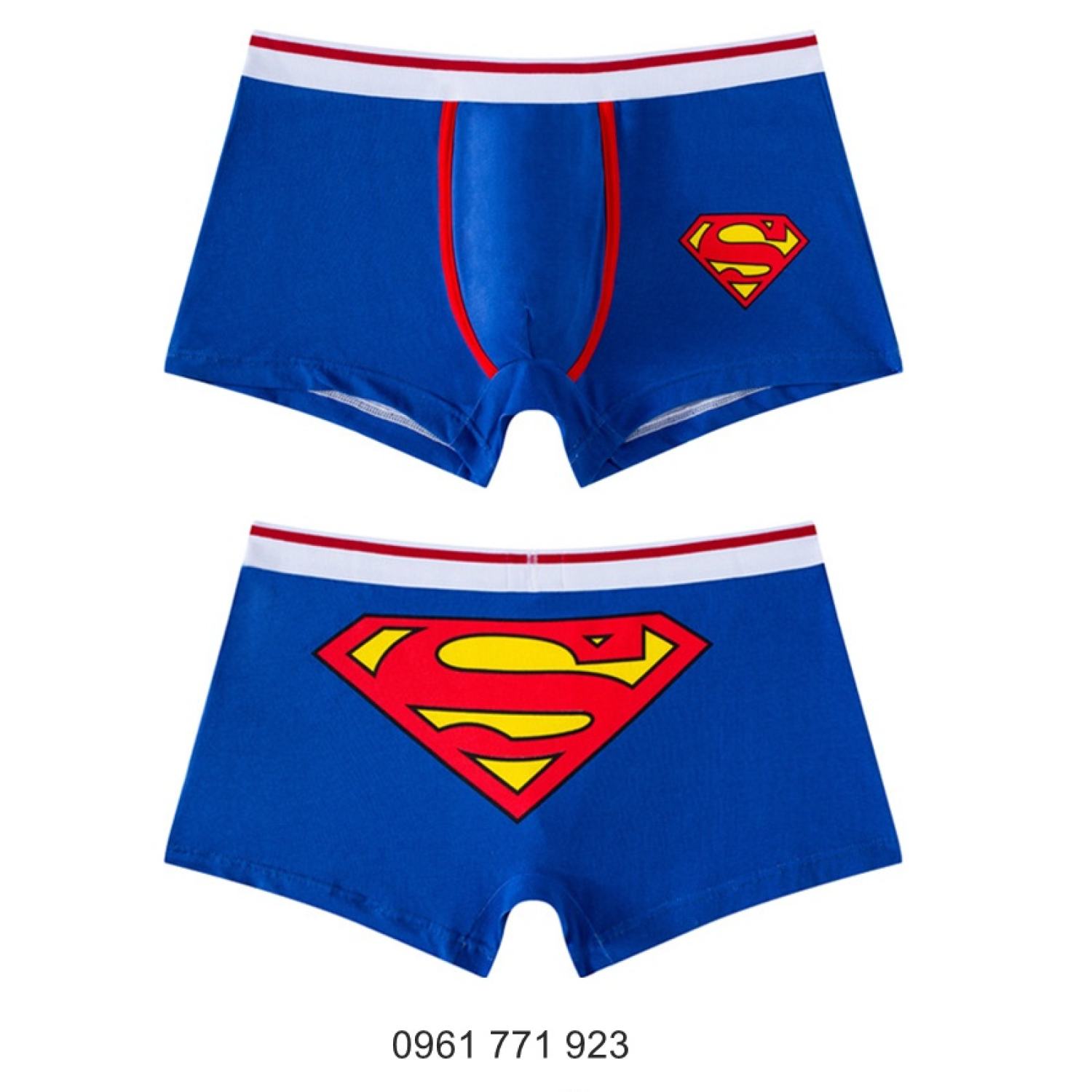 Quần lót nam đùi boxer hoạt hình siêu nhân, doremon, sudoku ngộ nghĩnh - Quần sịp nam đùi boxer hài hước đẹp độc lạ