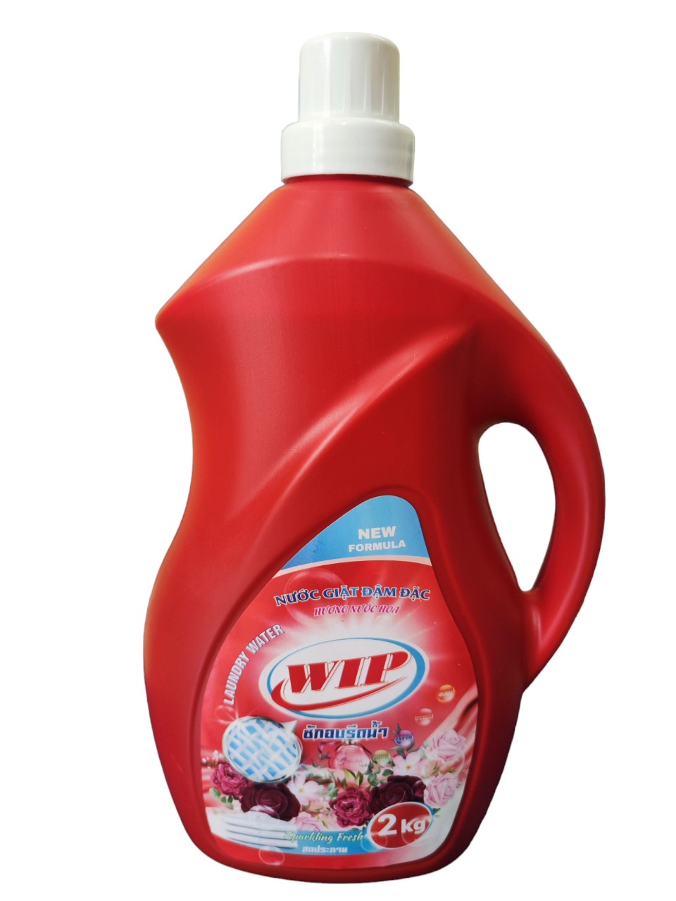 Nước giặt đậm đặc Wip 2kg - giặt mọi vết bẩn lâu ngày