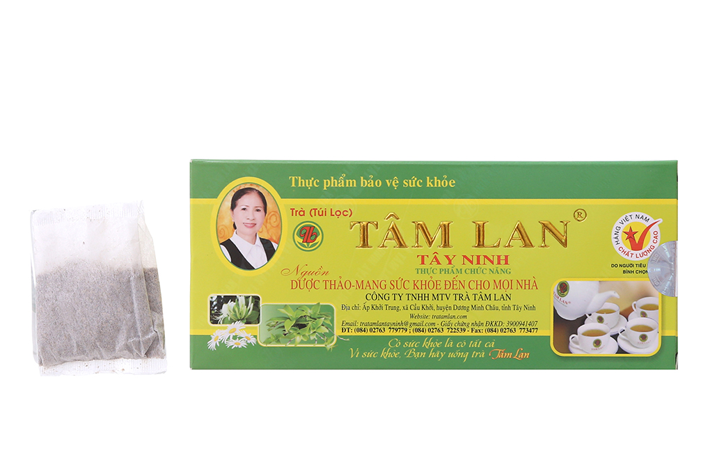 Trà tâm lan tây ninh hộp 30 túi