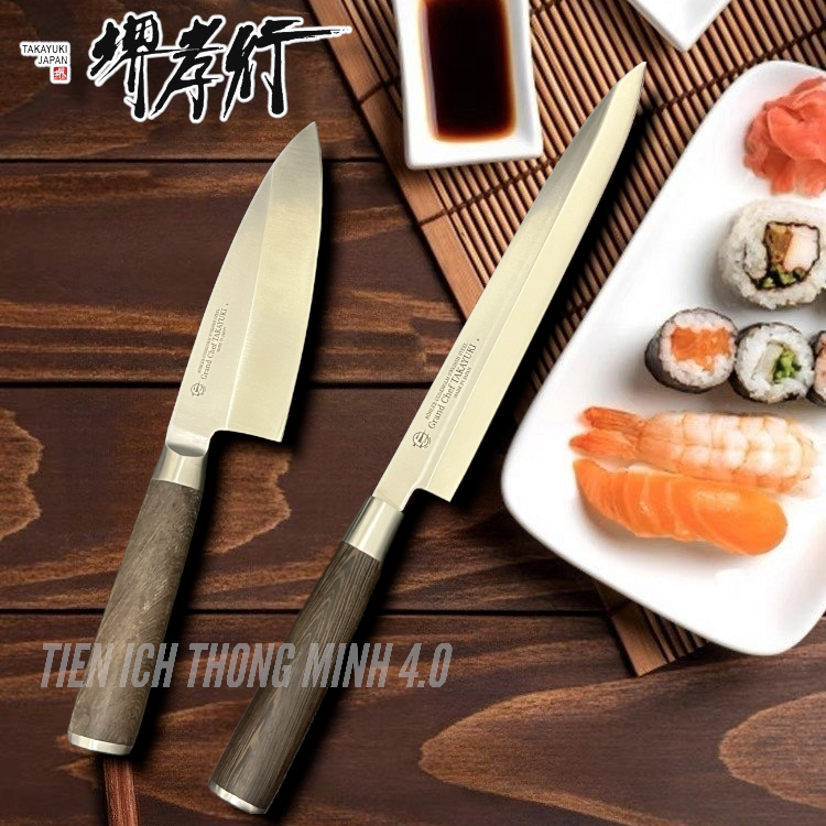 Dao deba, sashimi nhật thái thịt cá làm đầu cá chính hãng takayuki nhật bản