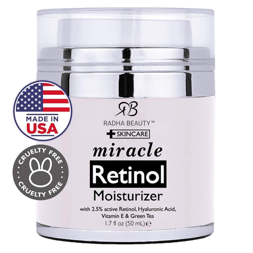 Kem Dưỡng Da Ngăn Ngừa Lão Hóa Radha Beauty Skincare Retinol Moisturizer 50ml (Bill USA)