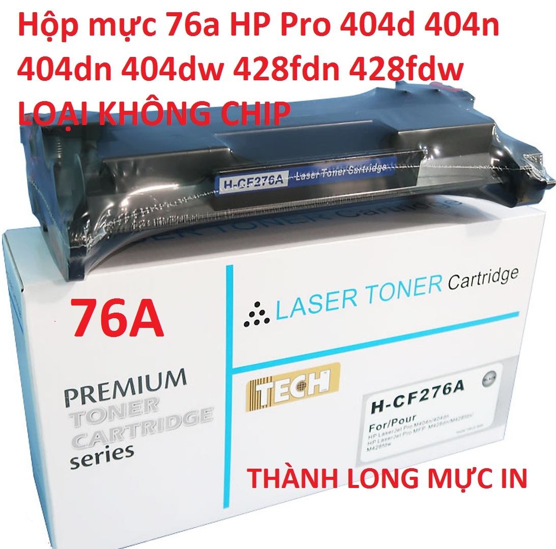 Hộp mực 76a HP Pro 404d 404n 404dn 404dw M304A 428fdn 428fdw  LOẠI KHÔNG CHIP