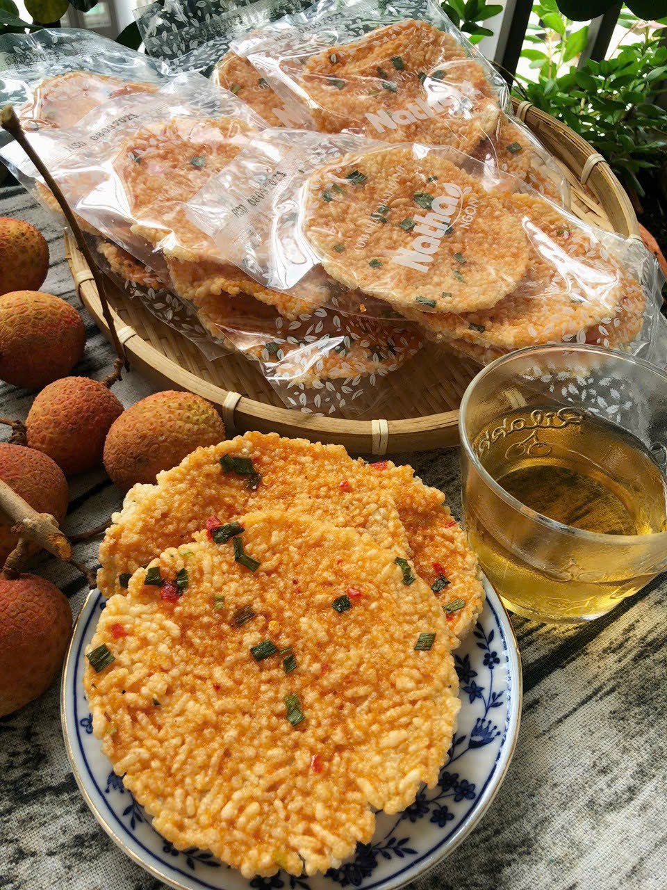 Cơm cháy mắm hành natha ngon