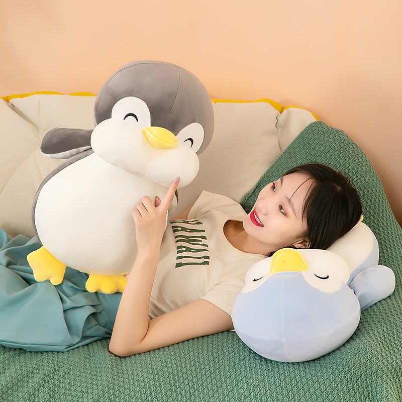 Penguin doll gấu bông chim cánh cụt vải miniso hàn quốc mẫu mới gấu bông miniso cho bé