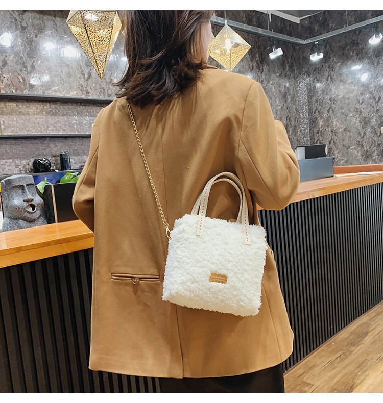 Túi tự đan, Túi handmade tự làm len vuông trơn Zone Store47