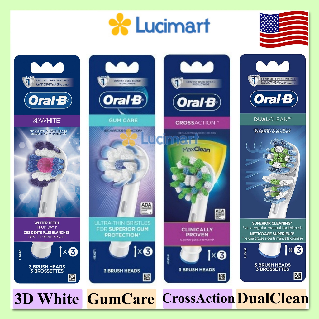 Đầu bàn chải điện Oral-B thay thế các loại