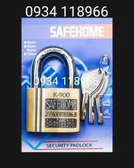 [HCM]Ổ khóa cửa SAFEHOME K900 chống gỉ - 60mm - Bảo hành 12 tháng