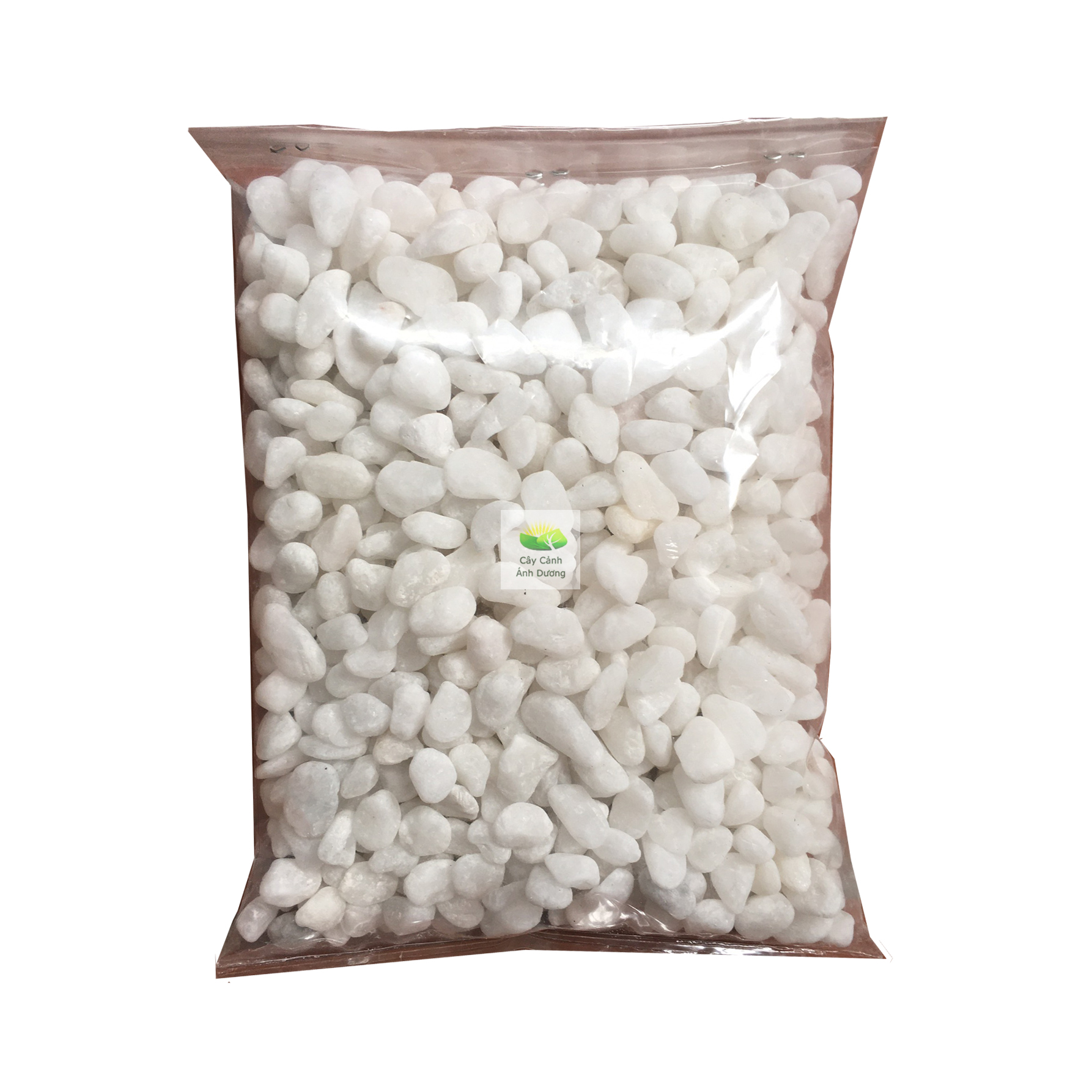 1kg Sỏi trắng loại nhỏ rải mặt chậu cây