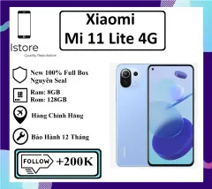 [HCM][Trả góp 0%]Điện Thoại Xiaomi Mi 11 Lite 4G - 8GB/128GB - Hàng Chính Hãng