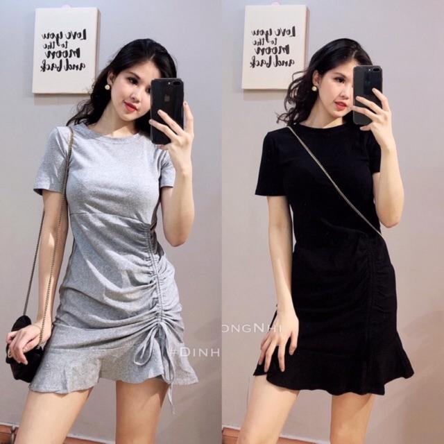 Đầm váy đuôi cá rút eo tôn dáng