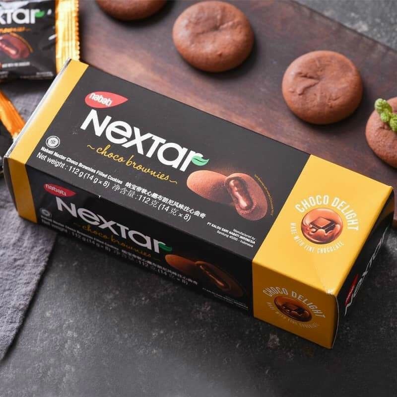 【nóng】 [FREESHIP] BÁNH NABATI NEXTAR SỐT SOCOLA SIÊU NGON- 1 hộp 8 bánh