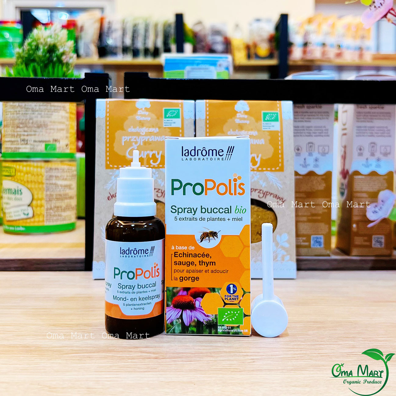Xịt họng keo ong giảm ho hữu cơ propolis