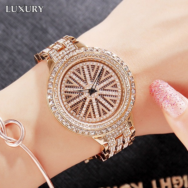 Đồng hồ nữ MASHALI LUXURY Xoay 360 - Đỉnh Cao Nghệ Thuật, Đồng Hồ Nữ Đẹp Cao Cấp, Đồng Hồ Nữ Chính Hãng, Đồng Hồ Nữ Đẹp, Đồng Hồ Nữ Chống Nước, Bảo Hành Toàn Quốc 12 Tháng