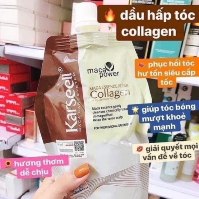 Ủ tóc collagen túi 500ml