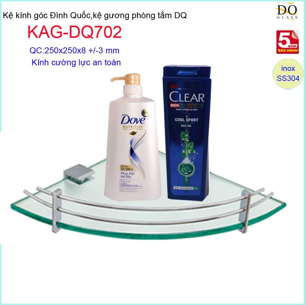 Kệ kiếng phòng tắm kệ kính đình quốc kag-dq702