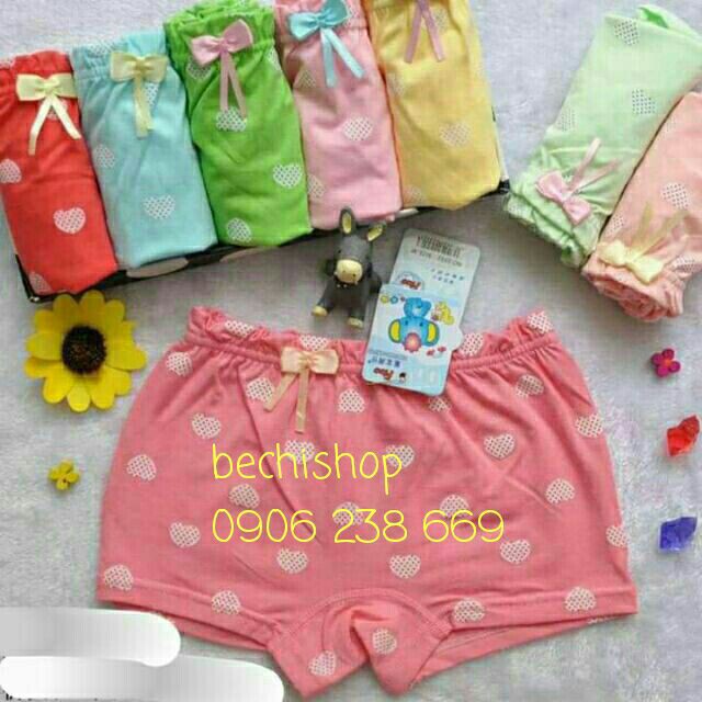 Bộ 5 quần chip đùi thái cho bé 7-25kg