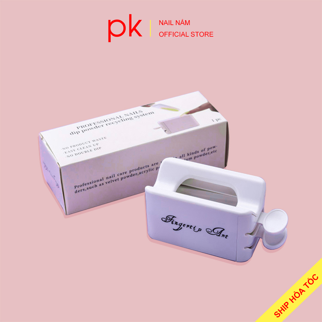 Khay hứng đá rắc nail, khay đựng nhũ rắc móng tiện lợi