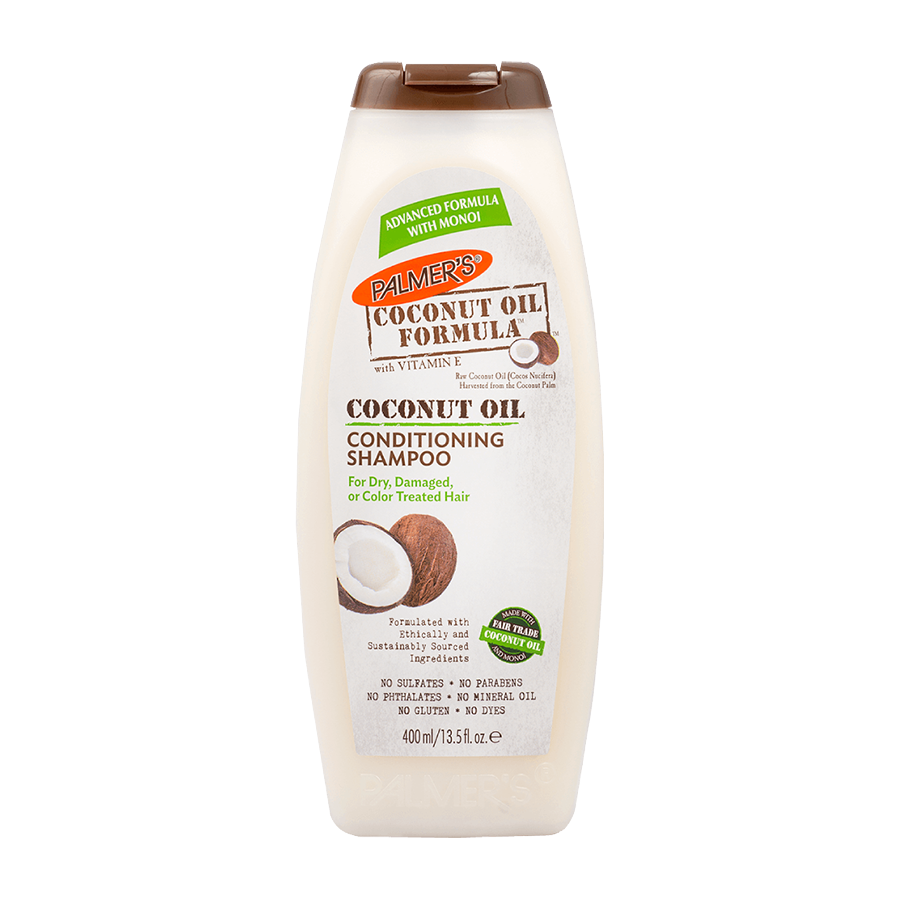 (HSD 0/7/2024) Dầu Gội Dưỡng Tóc Dầu Dừa Palmer's Coconut Oil Formula Conditioning Shampoo 400ml - Dành cho tóc khô, hư tổn, và giữ màu tóc