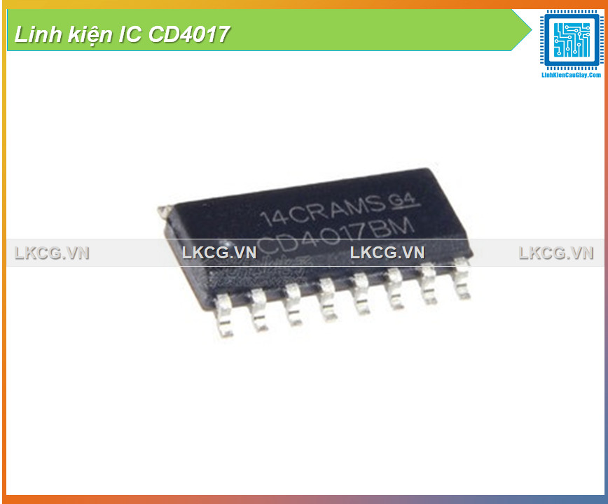 [Giá hủy diệt] Linh kiện IC CD4017