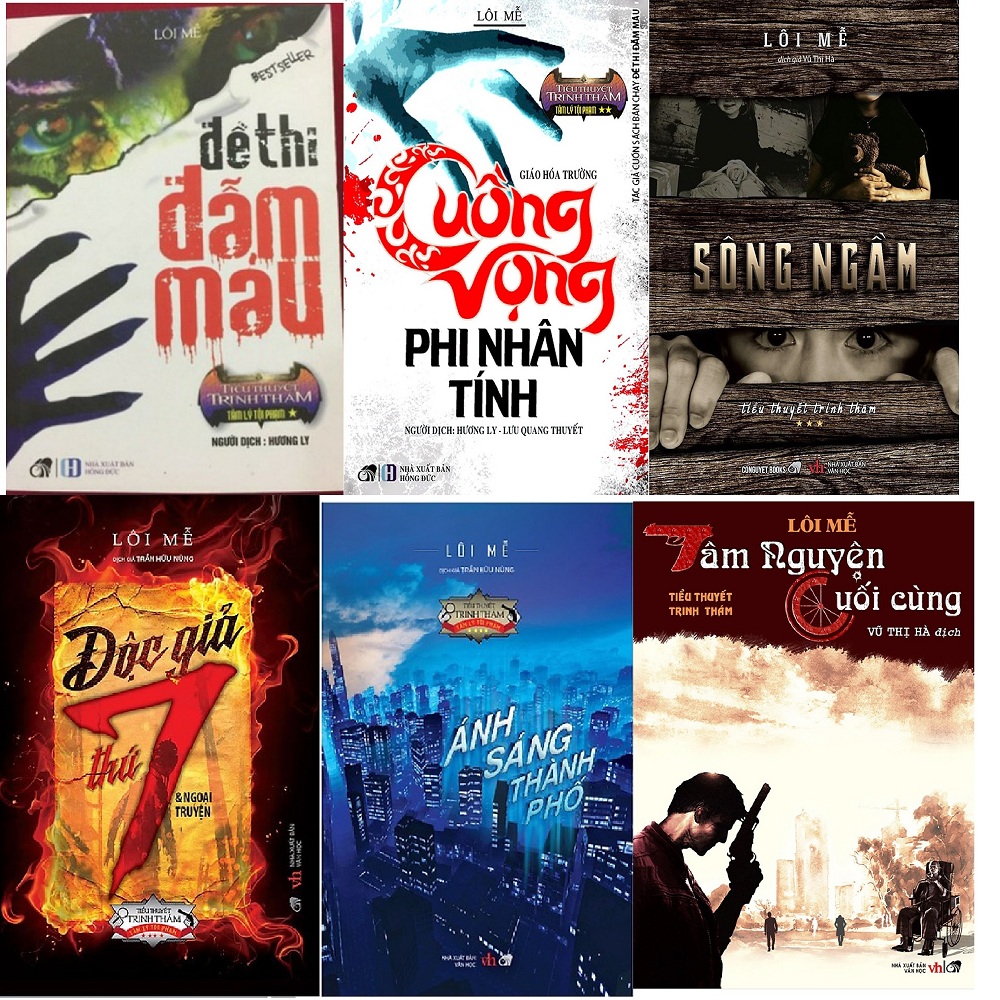 Nguyetlinhbook - Trọn bộ 6 cuốn của tác giả Lôi Mễ.