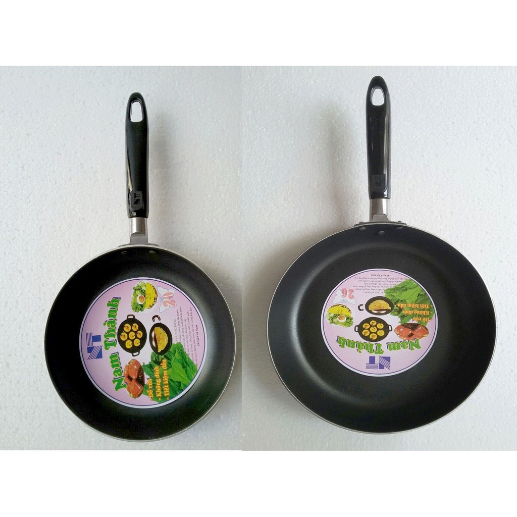 Chảo quánh 1 quai chống dính 24cm hàng Việt Nam chất lượng tốt