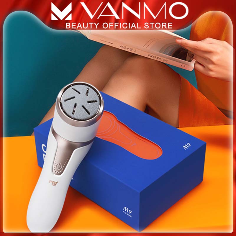 Máy Mài Gót Chân M9 Sạc USB Chống Nước Tự Động Hút Bụi Pritech Máy Chà Gót Chân Tẩy Sạch Tế Bào Chết Và Nứt Gót Chân Sạc USB