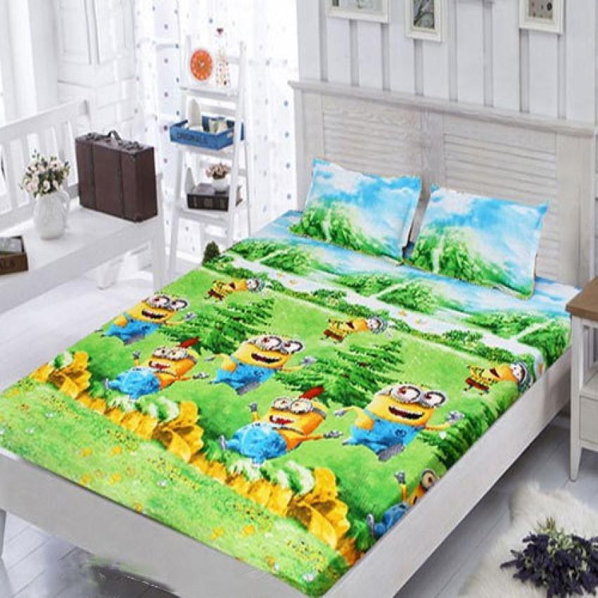 Bộ ga gối 3 món rừng xanh