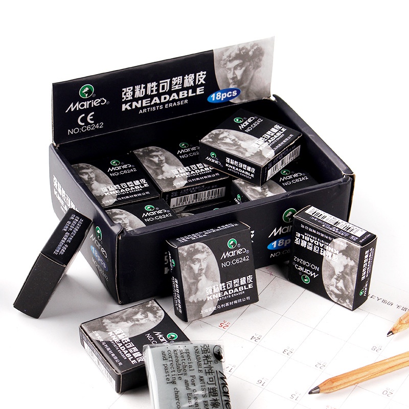 Tẩy đất sét họa sĩ mảries c6242 có thể nhào nặn lalunavn - a10