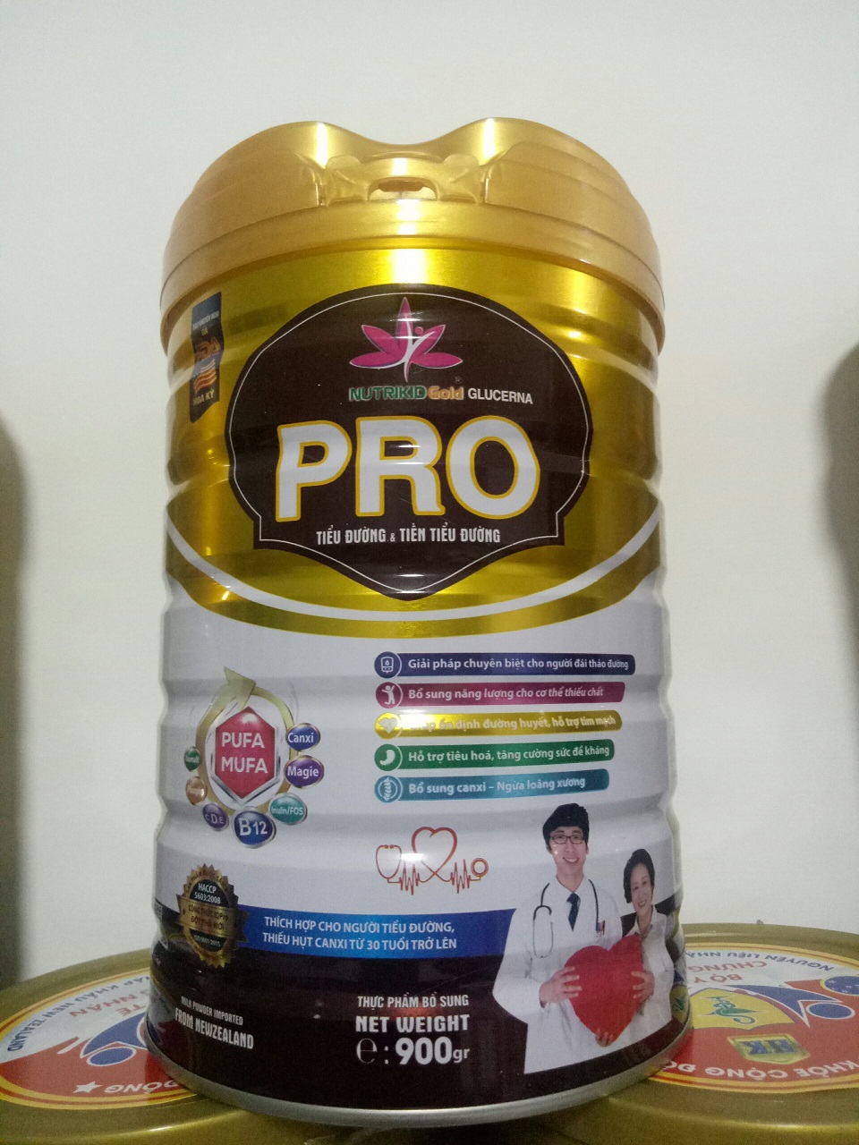 Sữa cho người tiểu đường, ổn định đường huyết Pro lon 900g - giải pháp chuyên biệt cho người đái tháo đường, tiểu đường và tiền tiểu đường