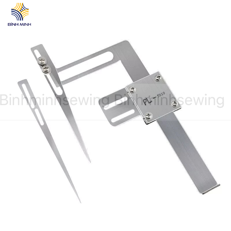 Cữ viền PL-5819 xếp ly kiểu mới lắp cho máy may 1 kim công nghiệp