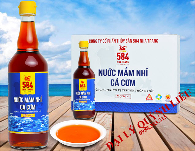 Nước mắm 584 Nha Trang 25 độ đạm (chai nhựa)- mã sản phẩm N25