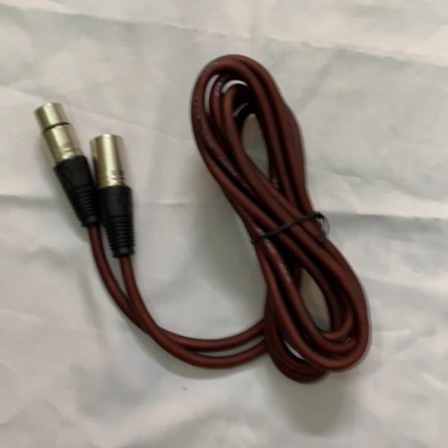 dây mic XLR dài 3m hàng loại tốt