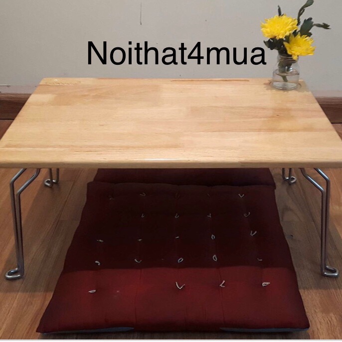 BÀN HỌC SINH CHÂN GẤP GỖ CAO SU