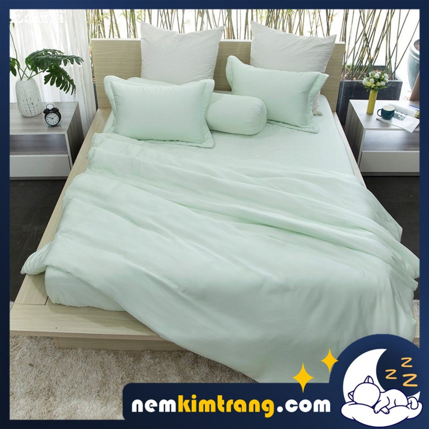 Bộ ga bọc nệm tencel love edena nhiều mẫu - chính hãng, cao cấp
