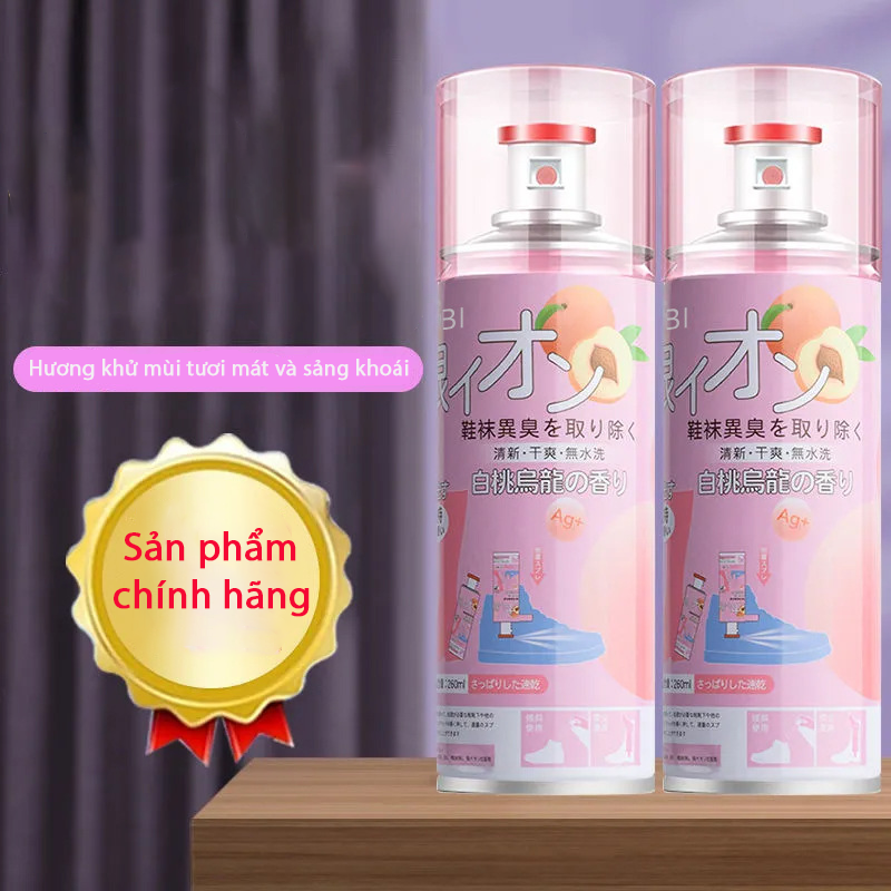   JAPAN  Chai Xịt Khử Mùi Giày NANO Bạc Công Nghệ Đến Từ Nhật Bản Với Tính Năng Xịt Mạnh Mẽ Không Có Chỗ Cho Vi Khuẩn Bám Vào Bảo Vệ Đôi Chân Thoáng Mát Sảng Khoái Trong Suốt 24H Giúp Bạn Một Ngày Hoạt Động Hiệu Quả 