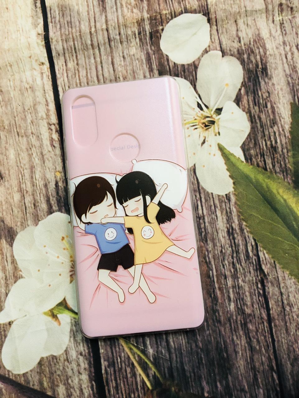 Ốp silicon dẻo in hình kute cho Vsmart Active 1 plus
