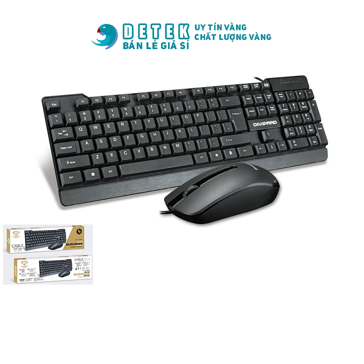 Combo Bàn Phím và Chuột văn phòng Divipard MK310