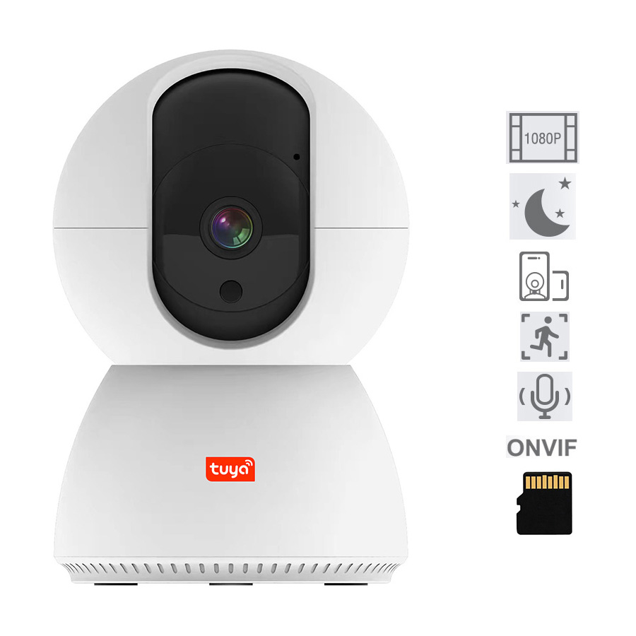 Camera thông minh Tuya Full HD kết nối WiFi - Thiết bị nhà thông minh Smart Home