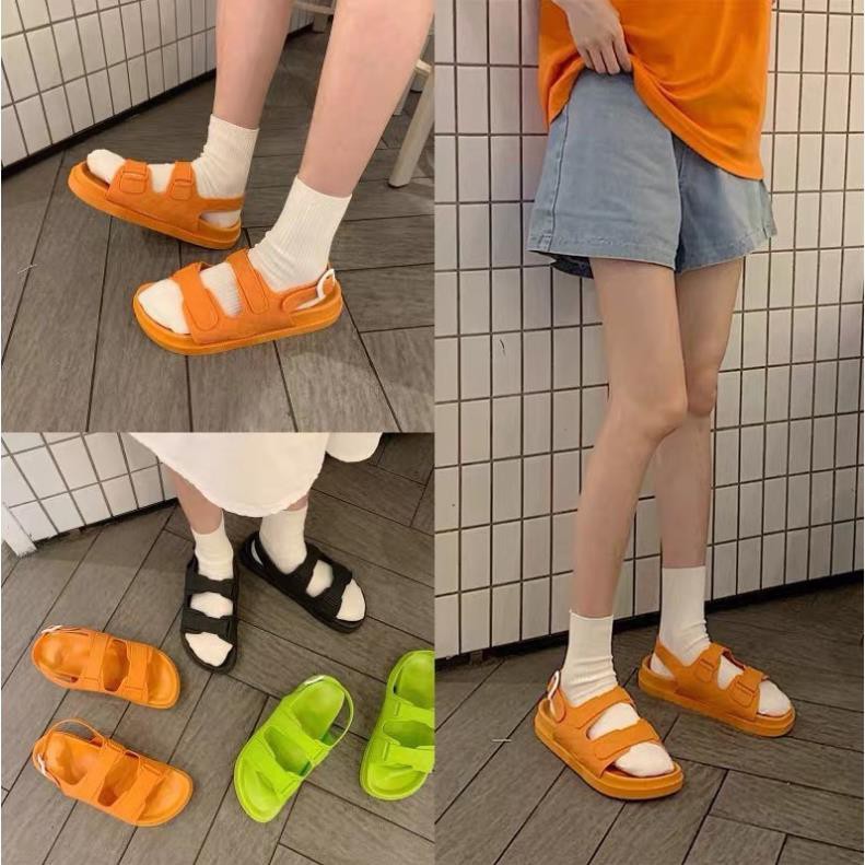 Sandal trần trám cao su dẻo