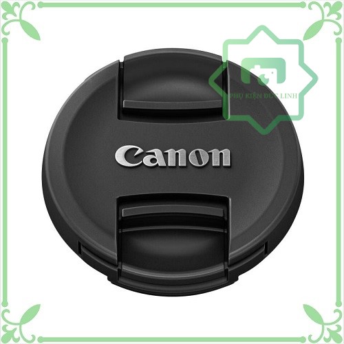 Nắp đậy ống kính cho canon phi 58mm dùng cho máy ảnh canon 550d, 600d, 700d, 750d lens kit 18-55mm