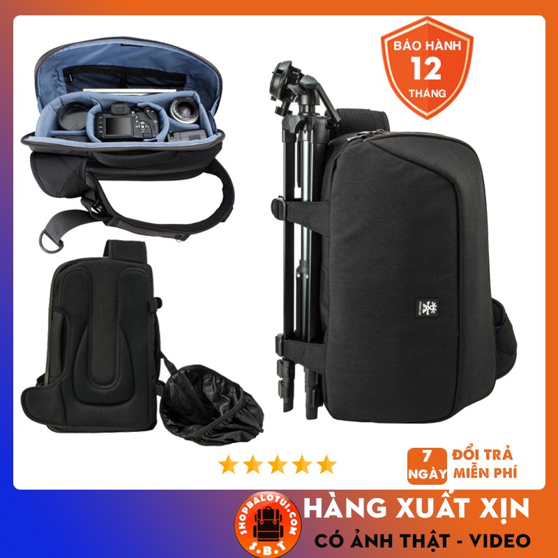 Túi máy ảnh [ HÀNG XUẤT DƯ ] Túi mảy ảnh Crumpler Quick Escape Sling L - Khả năng chống nước chống sốc cực tốt ( ba lô máy ảnh, balo đựng máy ảnh, máy ảnh chống nước, đựng máy ảnh )
