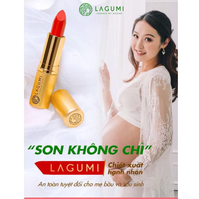 Son Lagumi Son Bầu, Son Không Chì Cho Mẹ Bầu ,Son Cho Bà Bầu