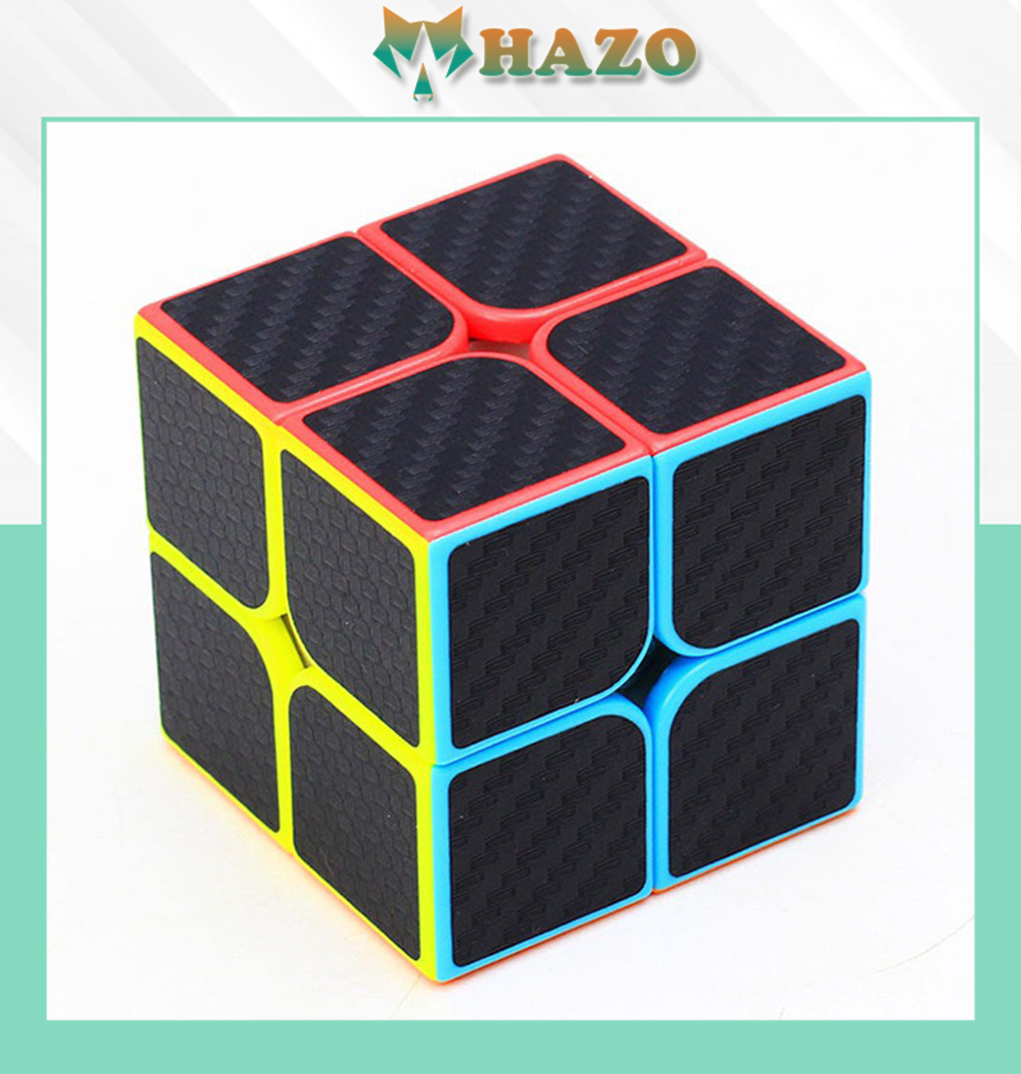Đồ Chơi Trí Tuệ Rubik Kich Thích Não Bộ 2X2 Stickerless Moyu Meilong Mfjs