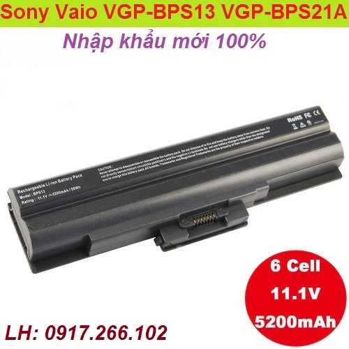 Pin Laptop Chính Hãng Sony Vaio VGP-BPS13 VGP-BPS21A